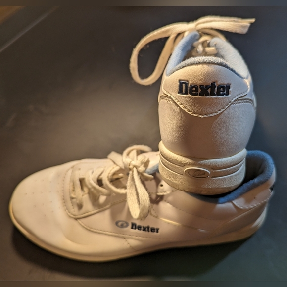 Dexter comfort casual shoes blue/white - Picture 4 of 4